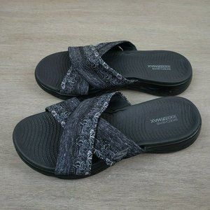 skechers on the go sandals goga max